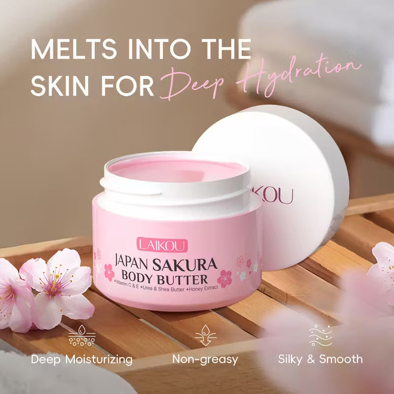 LAIKOU - Sakura Body Butter с Shea Butter